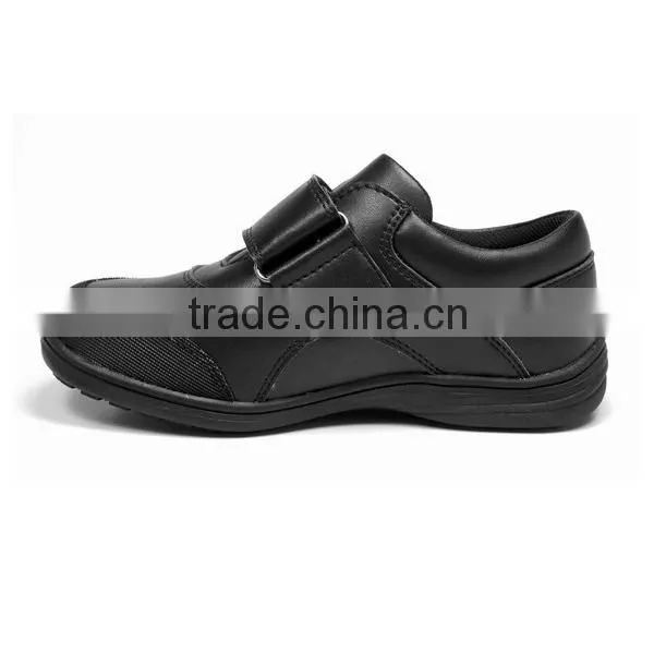 Choozii New Style JP-1412 Boys Leather Sport Shoes in Black Color photo-3