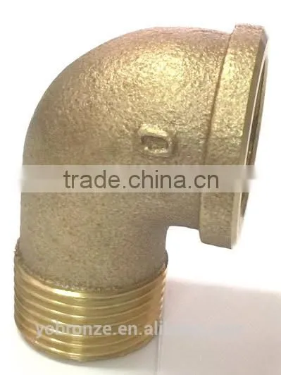 Good Service & Products for 90 Degree Pipe Fittings Bronze Elbow
