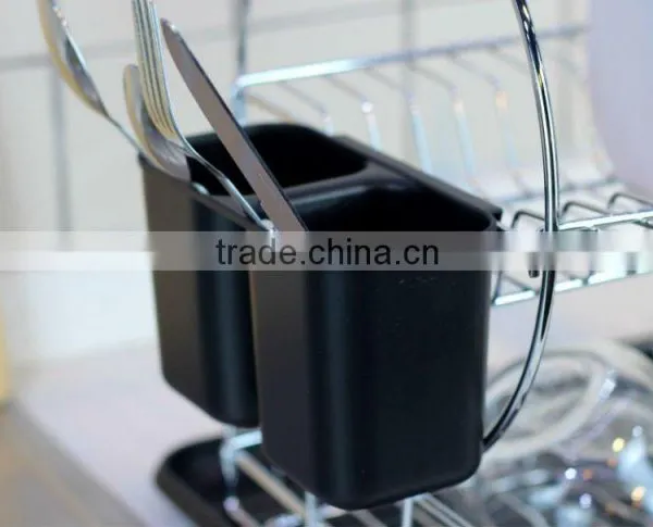 Stainless Steel Dish Drain Rack for Kitchen Storage photo-2