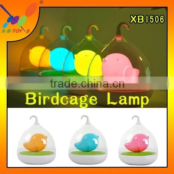 Factory Supply Novelty Birdcage Baby Night Light Rechargeable LED Night Light photo-2