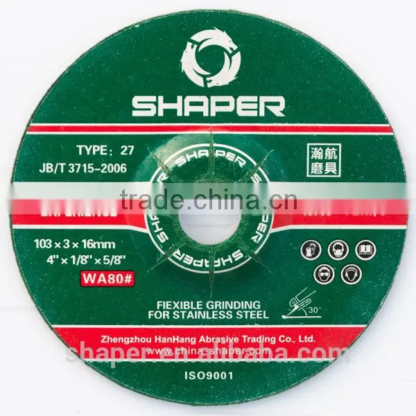 Flat-shaped Grinding Stainless Steel