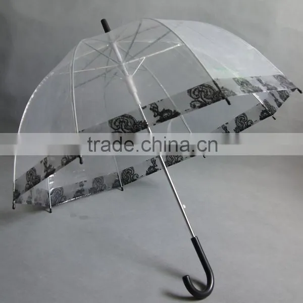Promotion Custom Poe Umbrella,clear Dome Shape Umbrella photo-3