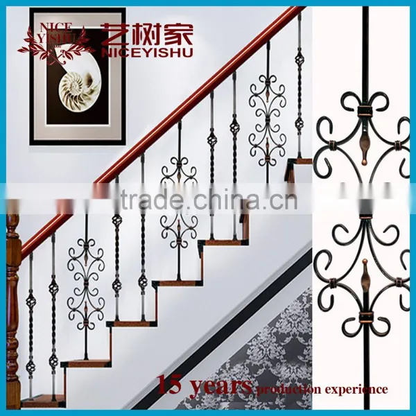 Wrought Iron Handrails Panels Decoration / Metal Handrails photo-6