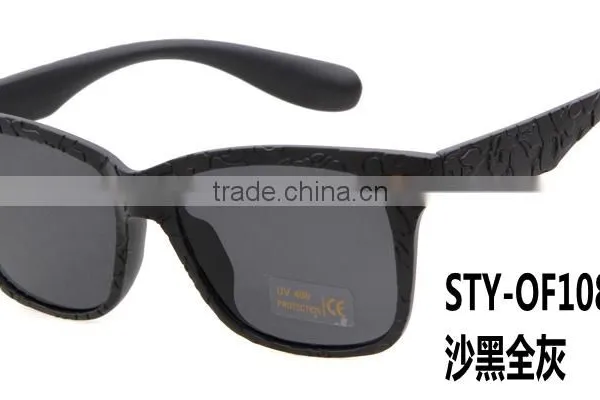 New Style Super Fashion Sunglasses Brand Embossed Flower on Frame photo-2