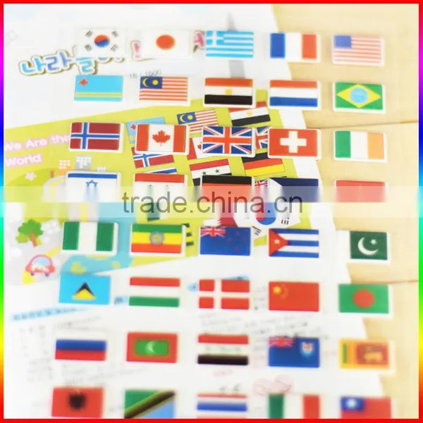 National Flag EVA Sticker Puffy Sticker photo-2