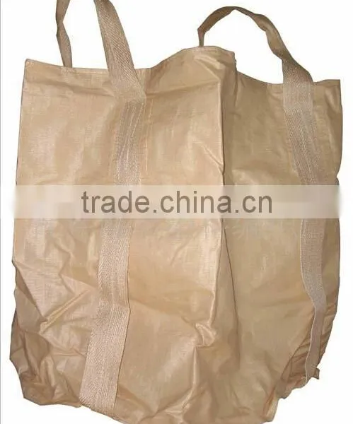100% New PP Material Beige Bulk Bag