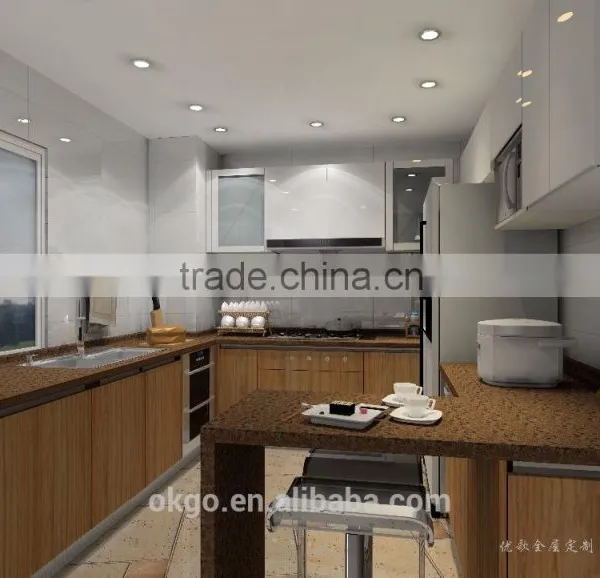 Home Used Lacquering Modern Kitchen Cabinets photo-3