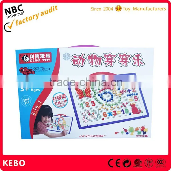 Plastic Edcational Mushroom Nail Toys for Kids photo-5