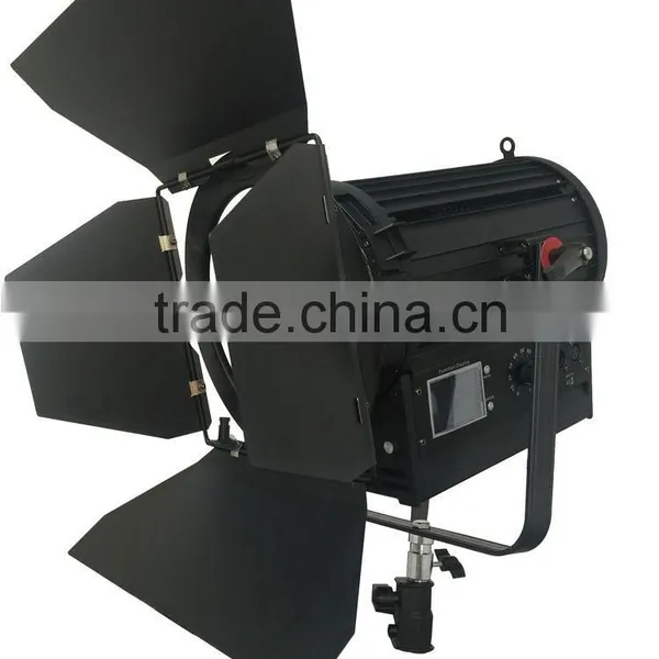 200Watt LED Daylight Photography Camera Studio Video Film Bi-Color 200W White COB Fresnel Spot Light With Barndoor photo-2