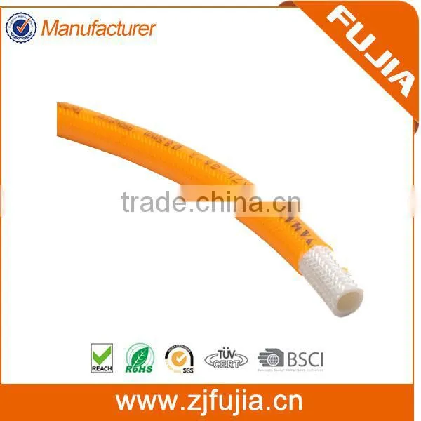 Fiber Braided Reinforce Colored High Pressure Korea Plastic PVC Agricultural Water Spray Hose photo-3