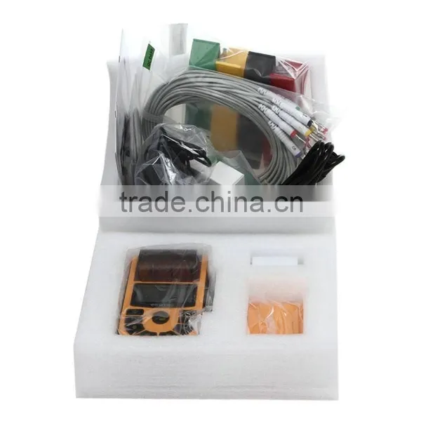 2016 Cheap Price CE&ISO Single Channel Veterinary/VET Portable Electrocardiograph ECG Machine EKG Machine Price EKG-80V-Shelly photo-3