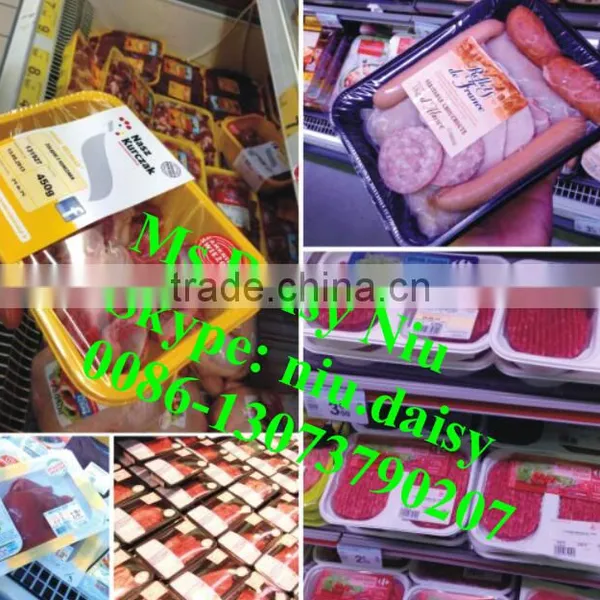 Vacuum Food Pastic Tray Sealer/fruit Tray Sealing Machine/vacuum Vegetable Packing Machine photo-6
