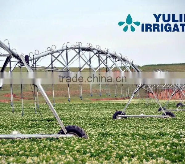 Lateral Move Mixed Center Pivot Irrigation System photo-4