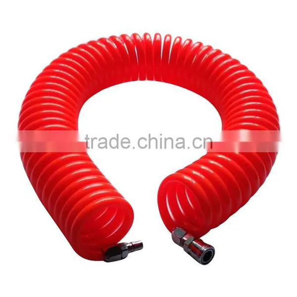 BLue Polyurethane Spiral Tube, PU Coil Hose With Quick Connectors(5.5*8mm),Pneumatic Valve photo-2
