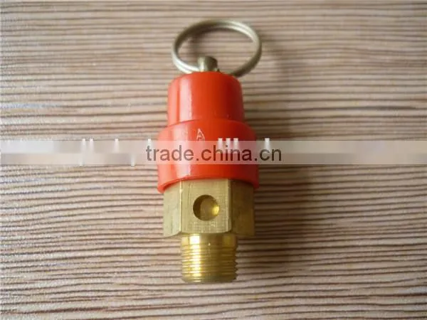 Safety Valve Brass Female Thread.can Assamble Pressure Gauge Pipe Fitting photo-2