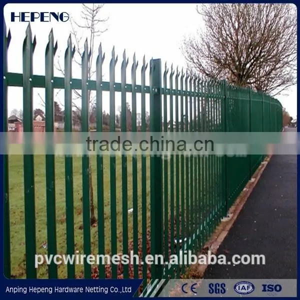 Anping Electro Galvanized Palisade Fence photo-3
