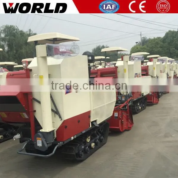 32hp Full Feeding 0.5m3 Grain Tank Mini Rice Reaper/harvester Prices photo-3