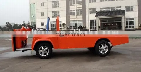 Electric Platform Truck, 2 Seater 1000kg Open Cab Electric Pickup