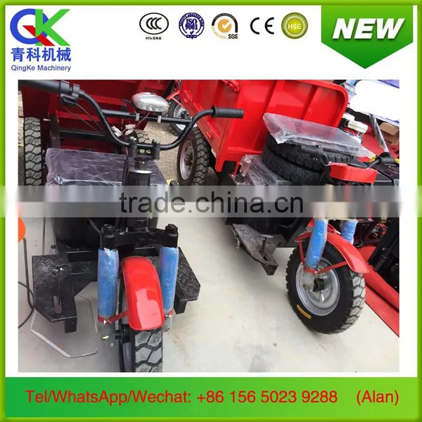 Heavy Loading Capacity Cargo Wide Tyres Strong Climbing Ability Automatic Dump Motocycle
