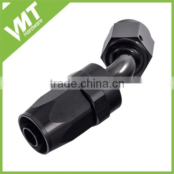 Standard CNC Aluminum AN4 6 8 10 12 Oil Cooler Black Swivel Hose End for Auto Parts photo-2