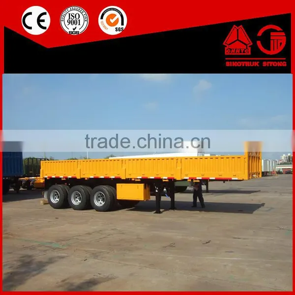 Heavy Duty Truck Side Wall Semi Trailer for Online Shopping photo-6