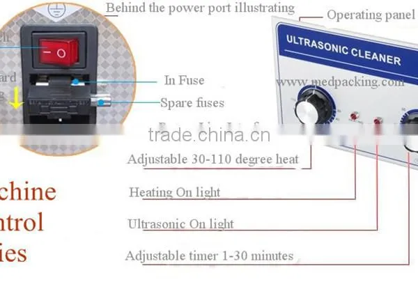 JP-020 Domestic Ultrasonic Cleaning Machine Glass Parts Circuit Laboratory Cleaner photo-5