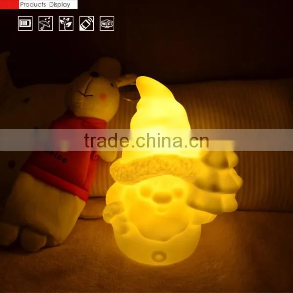 Soft Snowman LED Night Light for Children photo-3
