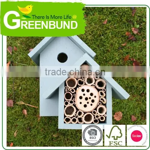 Grass Head Doll Ladybug House Bamboo Mason Bee Wild Life Care photo-3