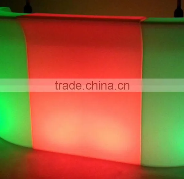 2017 Sigma16 Colors Change LED Cheap Curved Commercial Bar Furniture for Sale photo-2
