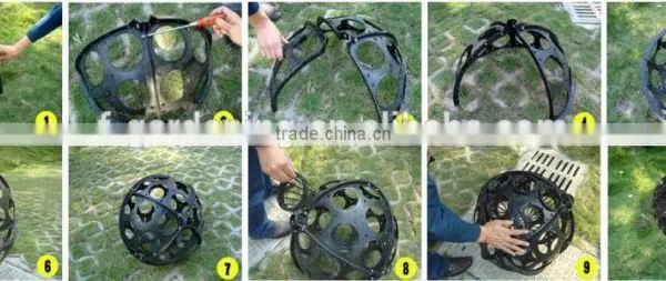 Vertical Garden Hanging Flower Ball Pot for Home Garden Decoration photo-6