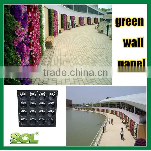 Cheap Wholesale Artificial Flowers Living Wall Planter With Hydroponic Growing Systems photo-4