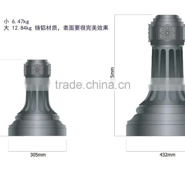 New Products Hebie Cangzhou Decorative Aluminum Real Estate Sign Post photo-6