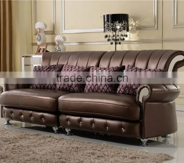 2015 Home Living Room Furniture Leather Sofa photo-3