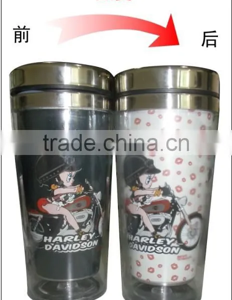 Factory Sale 16oz Double Wall Stainless Steel Travel Mug for Promotion photo-2