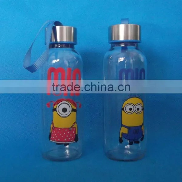 300ml 10oz Glass Bottle With Color Printing photo-2
