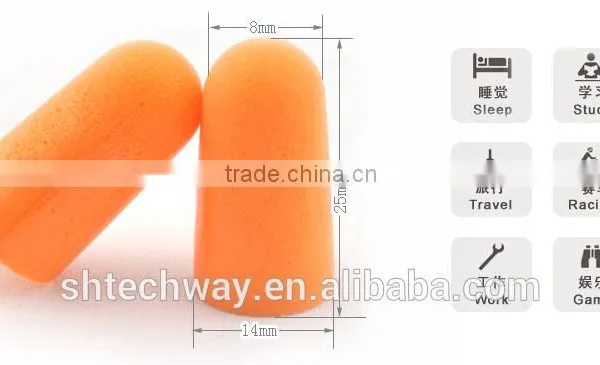 Wireless PU Foam Sleeping Ear Plugs photo-2