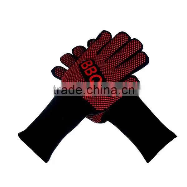 Wholesale Aramid Fiber Heat Resistant BBQ Gloves Cooking Gloves photo-5