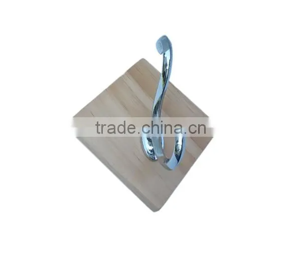 Adhesive Wooden Wall Metal Hook And Hanger photo-4