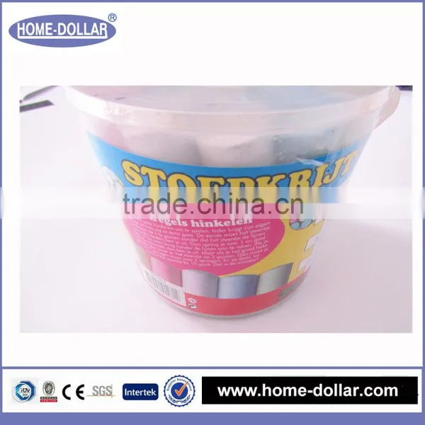 High Quality Eco Friendly Big Dustless Multi Color Pavement Jumbo School & Kid Sidewalk Chalks Manufacturers photo-2
