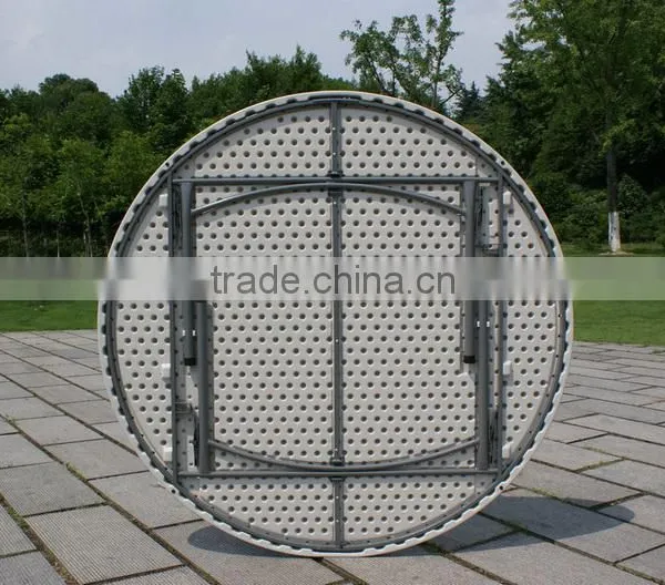 FTB-180R PLASTIC FOLDABLE OURDOOR ROUND TABLE photo-3