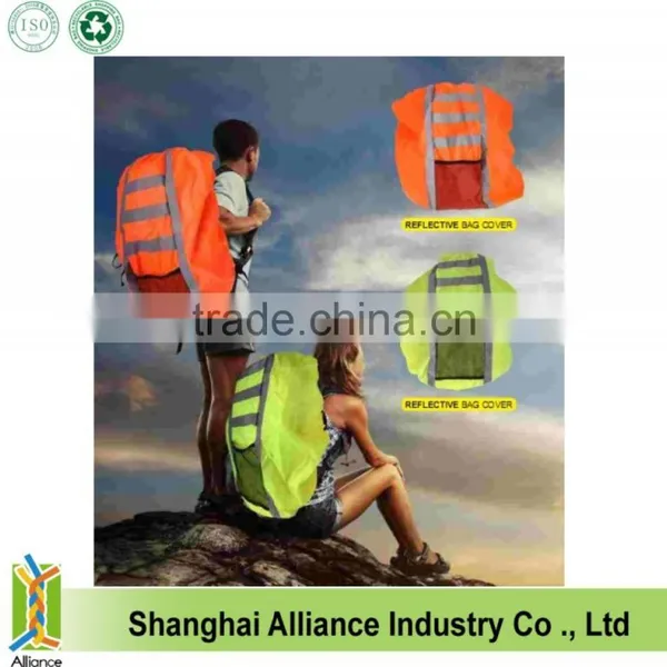 Hot Sale Promotional Reflective Cycling Running Waterproof Backpack School Bag Rain Cover(Z-BC-022) photo-3