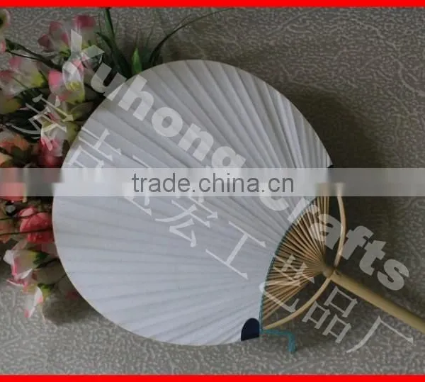 2014 the Best Fashion and Beautiful Paper Round Fan photo-5