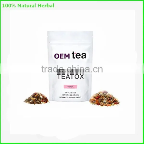 Private Label AM TEATOX Slimming Detox Tea / Diet / Green /14 Day / Weight Loss Tea photo-6