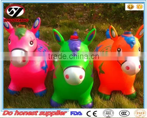 PVC Inflatable Jumping Animal/pony Horse photo-3