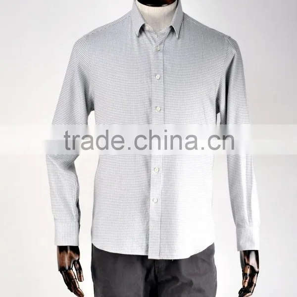 New Design Made to Measure Cotton Slim Men Shirt MSZ0081 photo-2