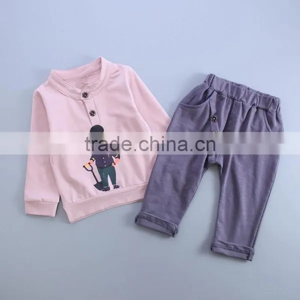 Unique Cheap Bulk Wholesale Children's Clothing Set Authentic Designer Wholesale Clothing Images of Western Tops and Pants photo-2