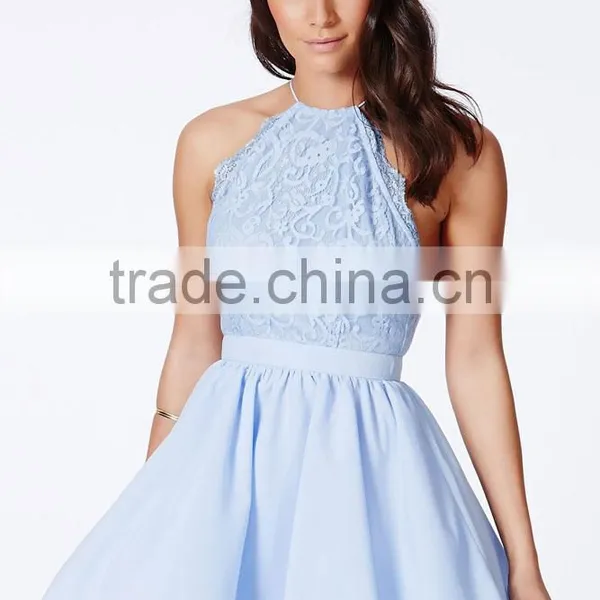 Women Dress New Sexy Backless Cross Backless Lace Ball Gown Party Dress Formal Homecoming Dress Short Mini Prom Dresses photo-4