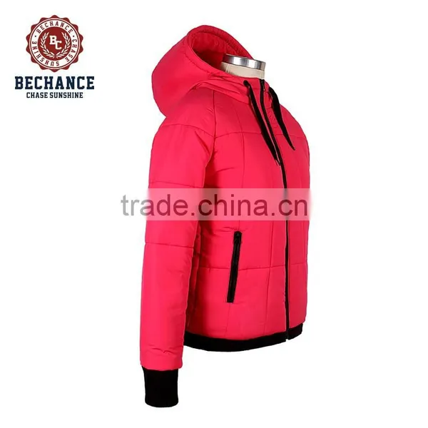 W1129 Women Classic Hooded Padding Jacket photo-3