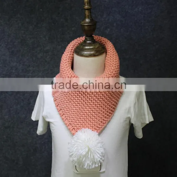 Fashion Lovely All Acrylic Soft Comfortable Small Kitting Children Neckerchief photo-5