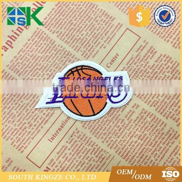 Embroidery Iron On Basketball Applique Patch photo-2